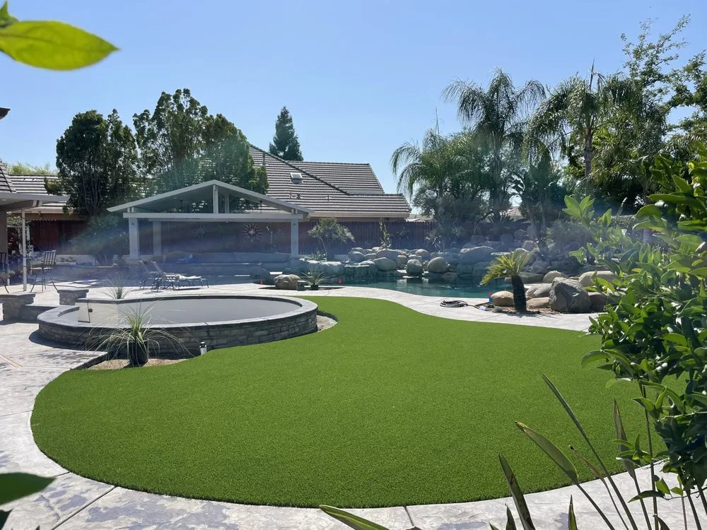Top-rated outdoor landscaping for residential properties across Clovis, CA - Swift Creations Turf and Landscaping