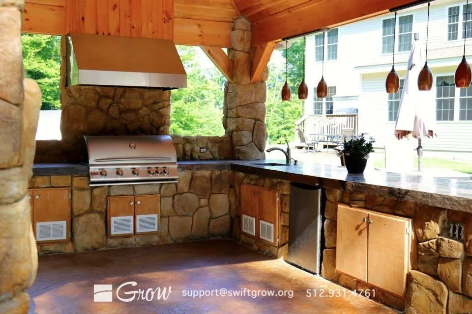 Expert garden landscaping for homes in San Marcos, TX by Swift Grow Company