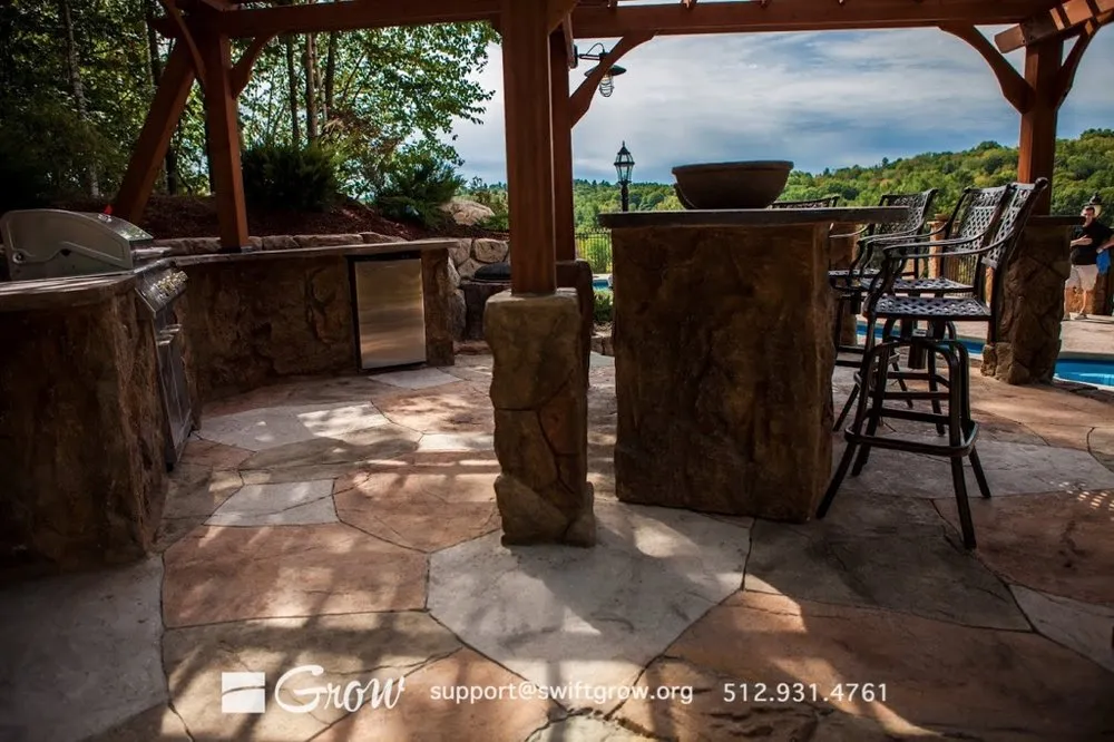 Professional garden landscaping for year-round maintenance across San Marcos, TX - Swift Grow Company