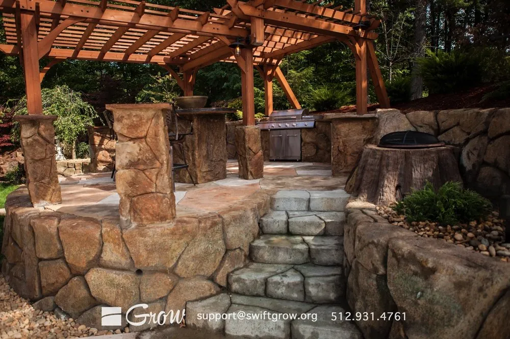 Top-rated outdoor landscaping for beautiful yards in San Marcos, TX by Swift Grow Company