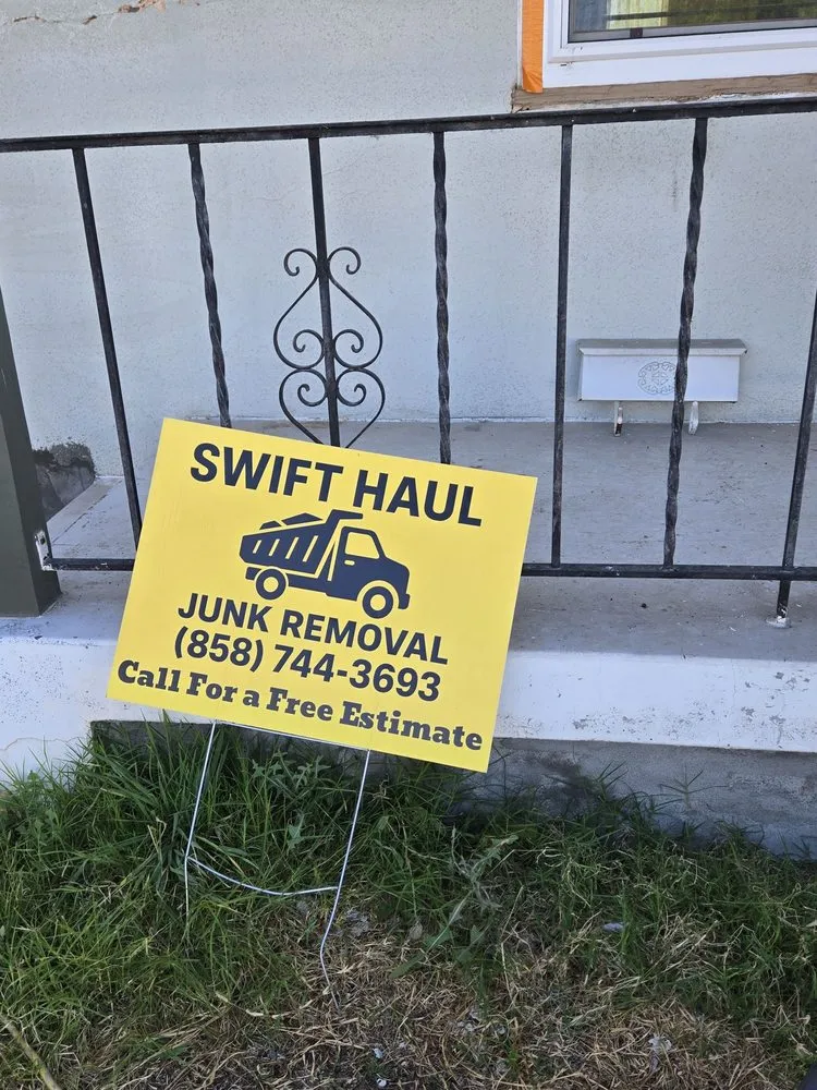 Professional landscape installation for residential properties in San Diego, CA by Swift Haul Junk Removal