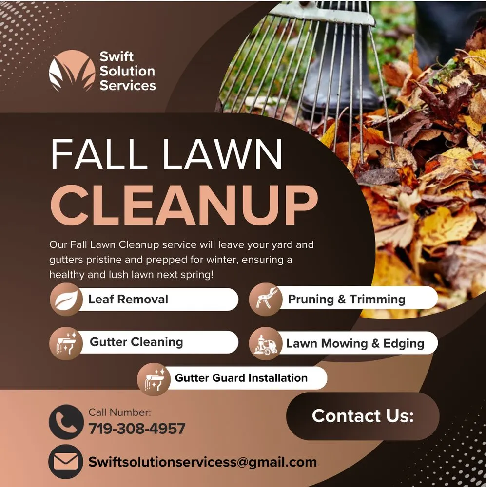 Local lawn mowing service in Colorado Springs, CO - Swift Solution Services