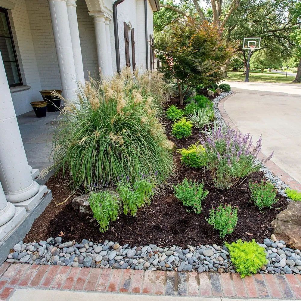 Affordable garden landscaping in Richardson, TX - SwizzyBees Landscape + Design