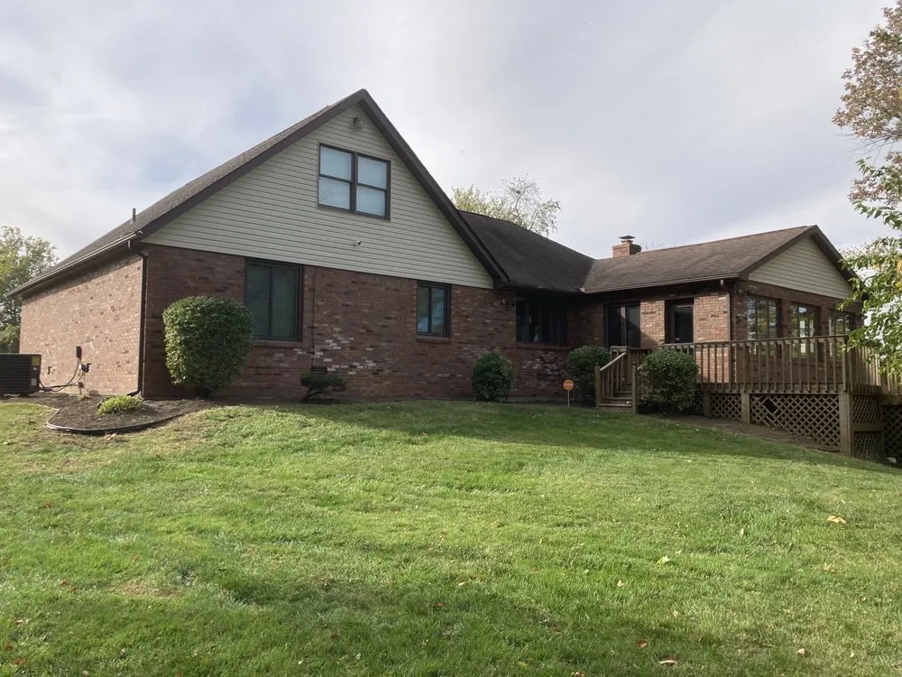 Affordable landscape installation in Terre Haute, IN by Sycamore Property Solutions