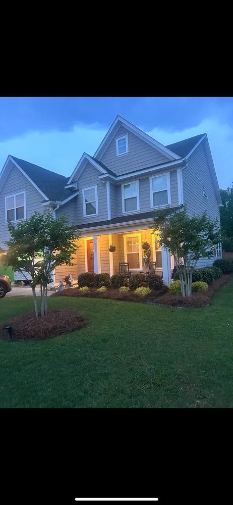 Professional landscape installation for year-round maintenance in Whiteville, NC by Sykes Lawncare