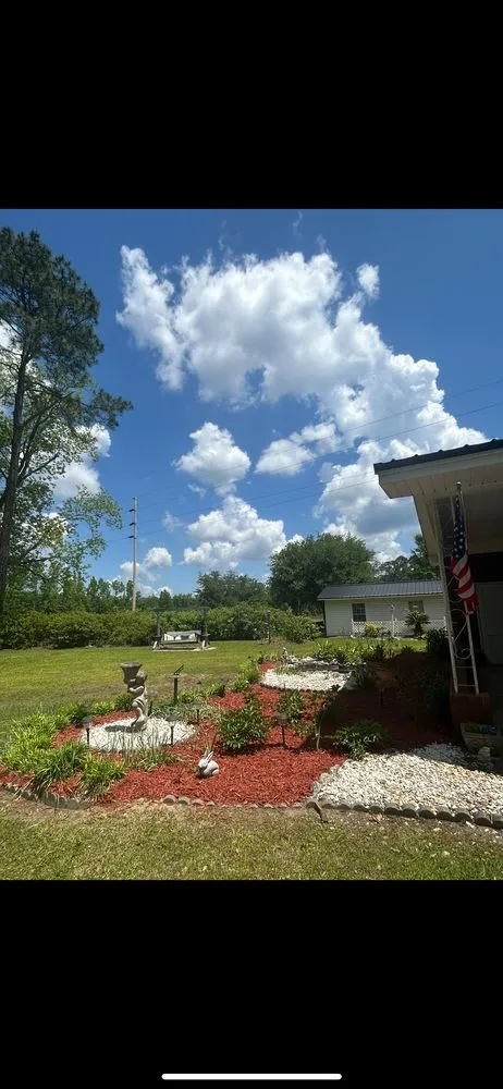 Professional lawn mowing service for outdoor upgrades in Whiteville, NC by Sykes Lawncare