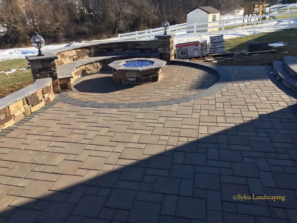 Custom residential landscaping in Middletown, DE by Sylca Landscaping