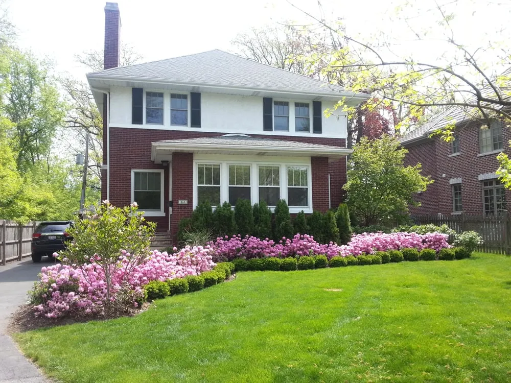 Custom lawn care service for outdoor upgrades in Winnetka, IL by Sylvia's Landscape