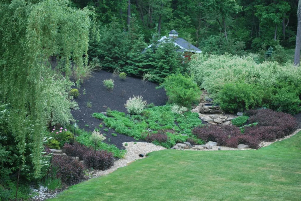 Top-rated outdoor landscaping for residential properties in Gibsonia, PA by Symanski Landscaping & Supply