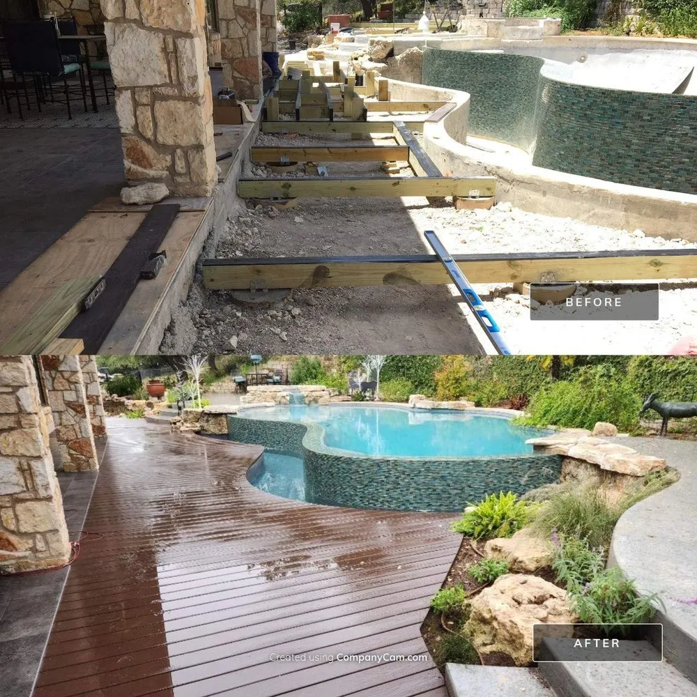 Custom lawn care service with custom design across Wimberley, TX - Symbiosis