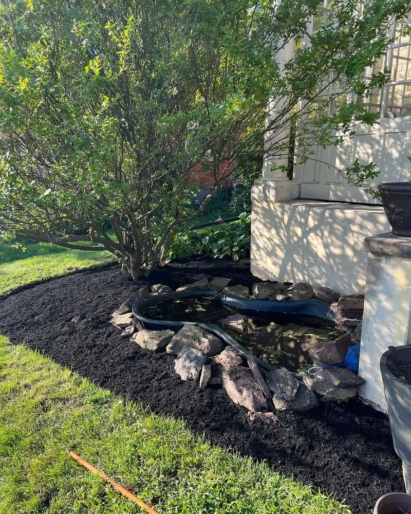 Custom lawn mowing service for beautiful yards in New Hope, PA by Symbiotic Landscaping