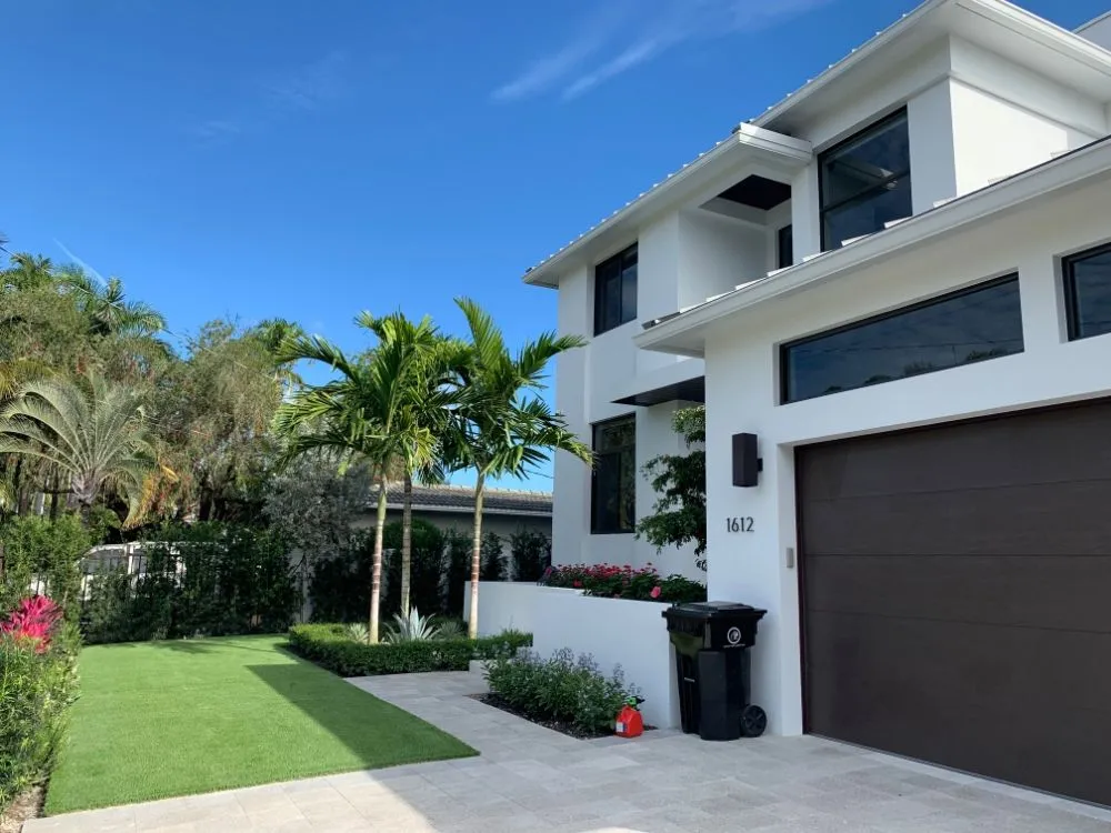 Custom landscaping services for residential properties in Fresno, CA by Syn Green