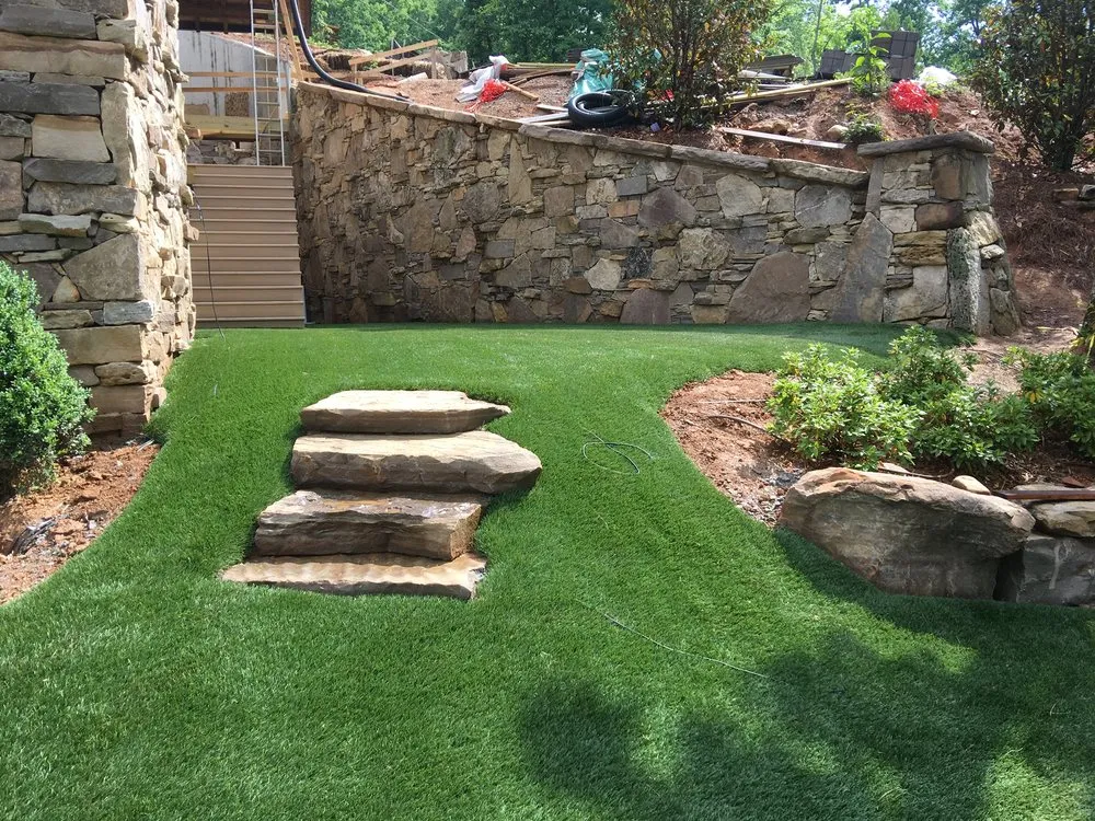 Top-rated landscape installation in Birmingham, AL by SYNLawn Alabama