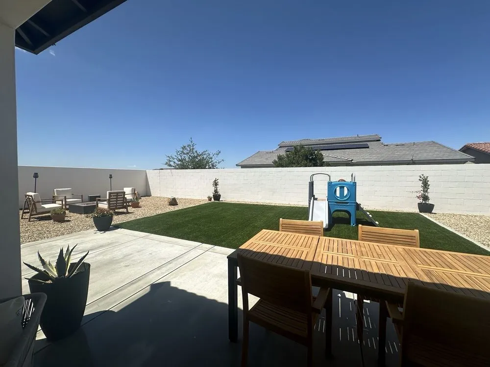 Custom landscaping services for year-round maintenance in Bakersfield, CA by SYNlawn Kern County