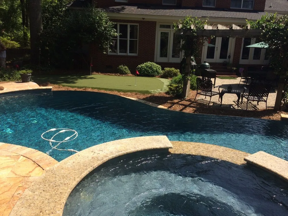 Custom outdoor landscaping in Catawba, NC by SYNLawn North Carolina