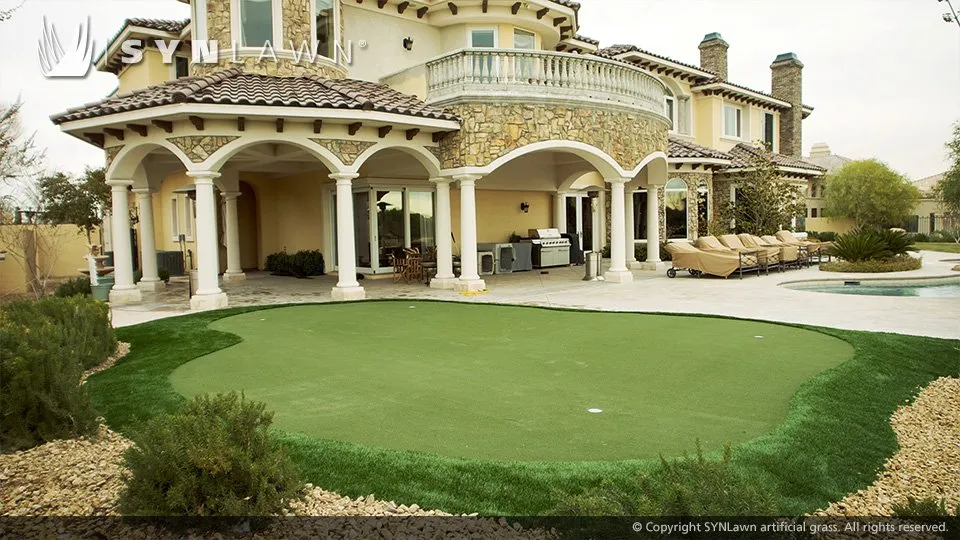 Custom landscape installation in Canton, OH by SYNLawn Northeast Ohio