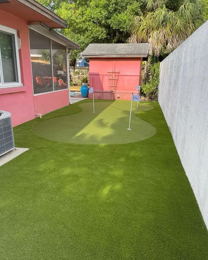 Professional landscape installation in Bradenton, FL by SYNLawn Tampa