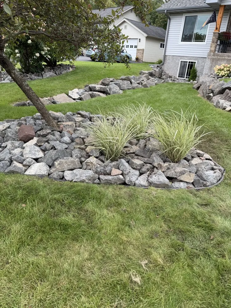 Custom outdoor landscaping near you in Hermantown, MN by Synnott Outdoor Services