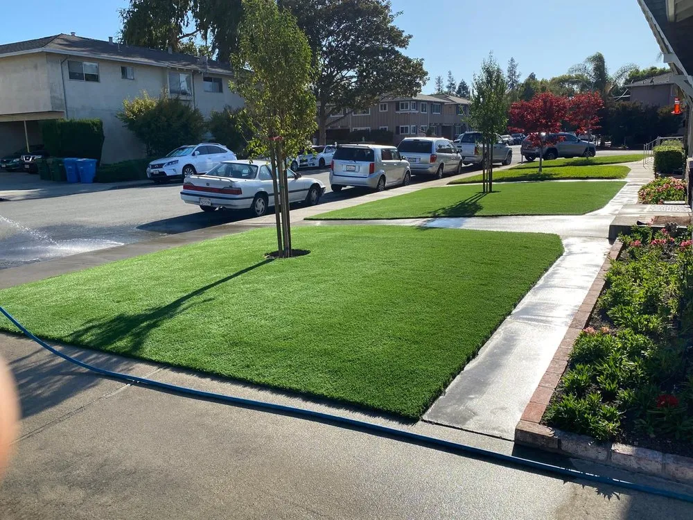 Custom yard cleanup service in East Palo Alto, CA by Synthetic Grass Abrahan