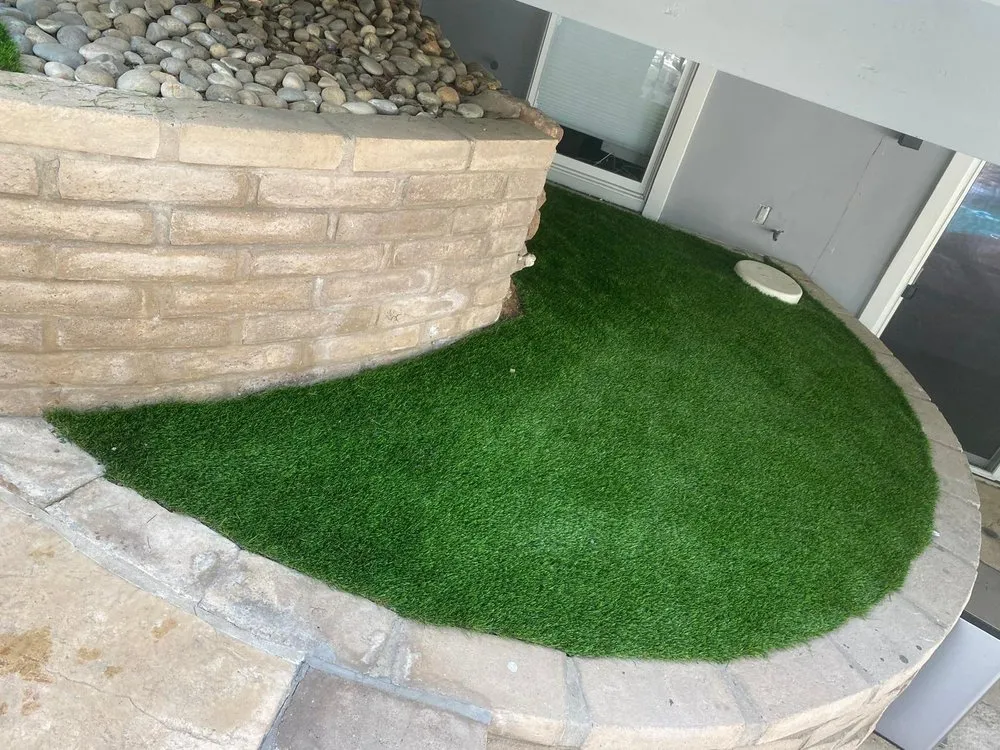 Professional lawn mowing service for outdoor upgrades in East Palo Alto, CA by Synthetic Grass Abrahan