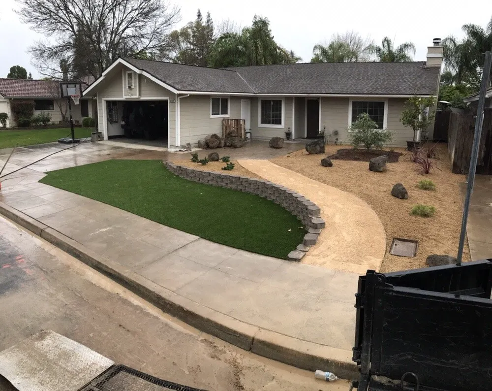 Professional lawn mowing service in Clovis, CA - Synthetic Grass Showroom