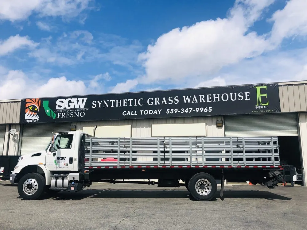 Top-rated landscape design for residential properties across Fresno, CA - Synthetic Grass Warehouse - Fresno