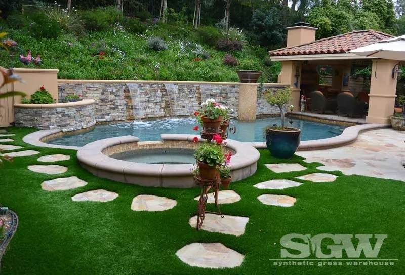 Local outdoor landscaping for year-round maintenance in Hayward, CA by Synthetic Grass Warehouse - San Francisco