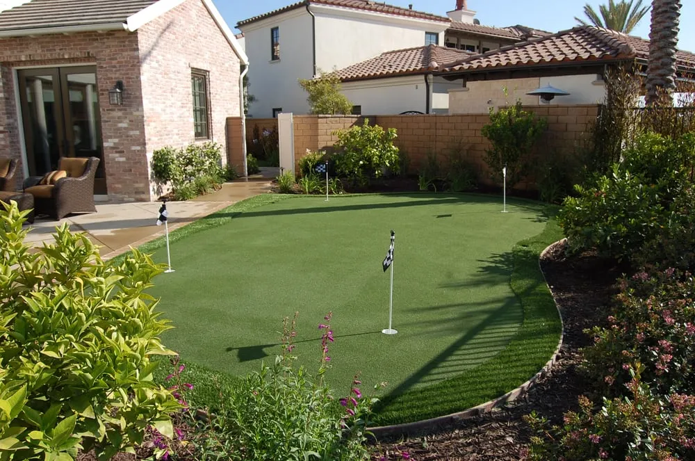 Professional residential landscaping in Hayward, CA by Synthetic Grass Warehouse - San Francisco