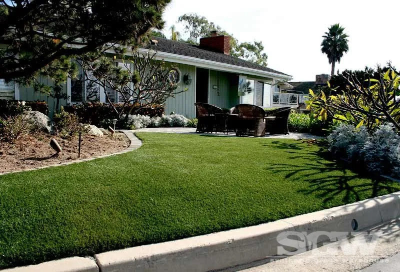 Custom yard cleanup service for year-round maintenance in Anaheim, CA by Synthetic Grass Warehouse
