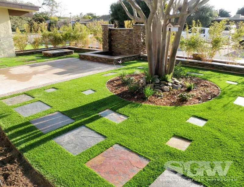 Affordable garden landscaping in Dallas, TX - Synthetic Grass Warehouse