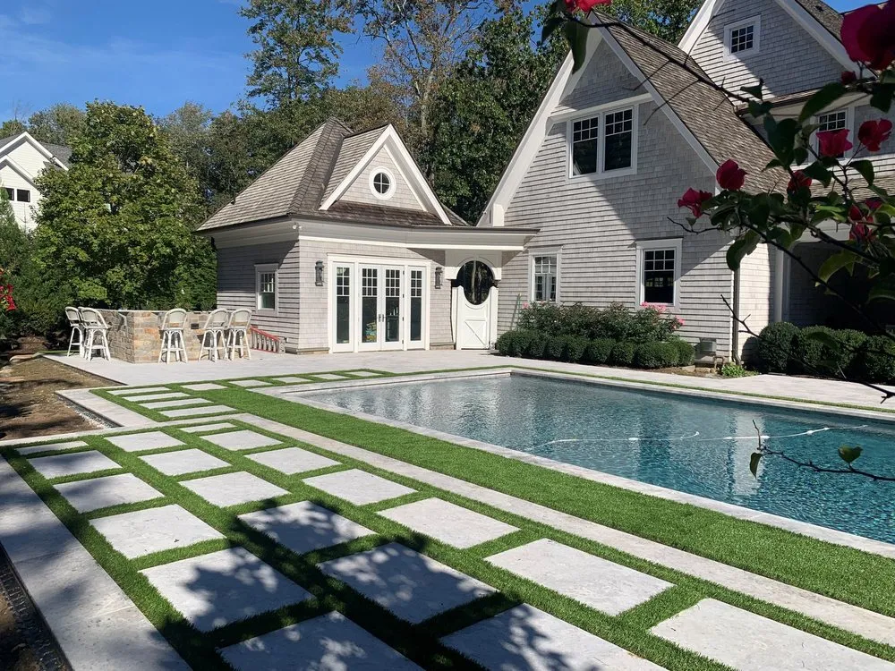 Affordable residential landscaping in Montville, NJ by Synthetic Lawns & Golf