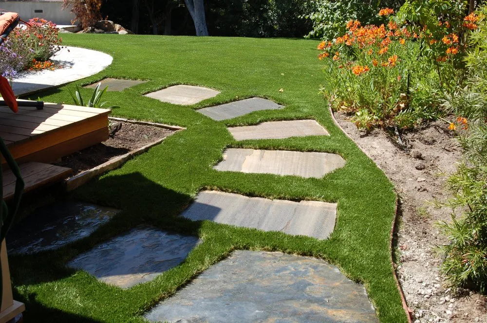 Professional landscape installation for homes in Pacific Grove, CA by Synthetic Turf of Monterey Bay