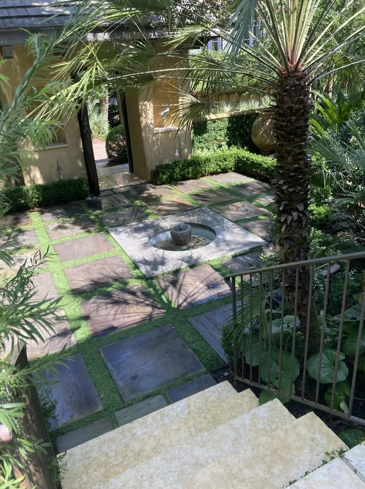 Expert lawn care service with custom design across Goose Creek, SC - Syrjala Masonry & Hardscape