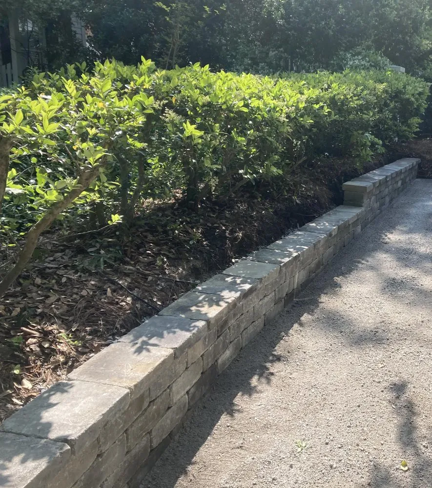 Affordable landscape installation with custom design across Goose Creek, SC - Syrjala Masonry & Hardscape