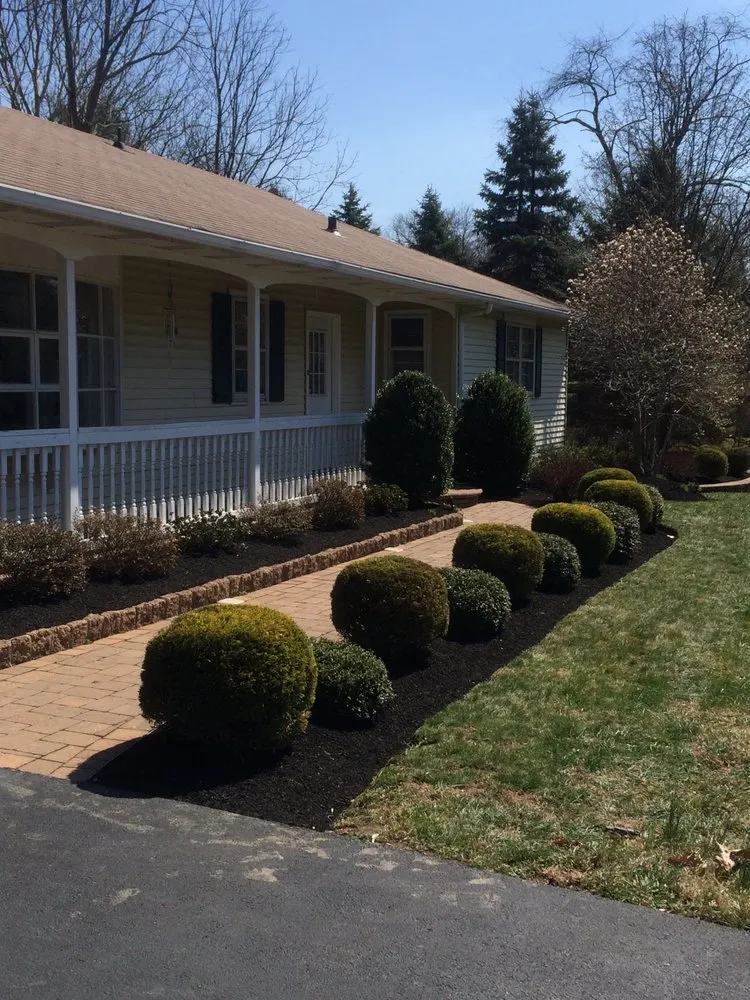 Professional landscape design in Bensalem, PA by Syron