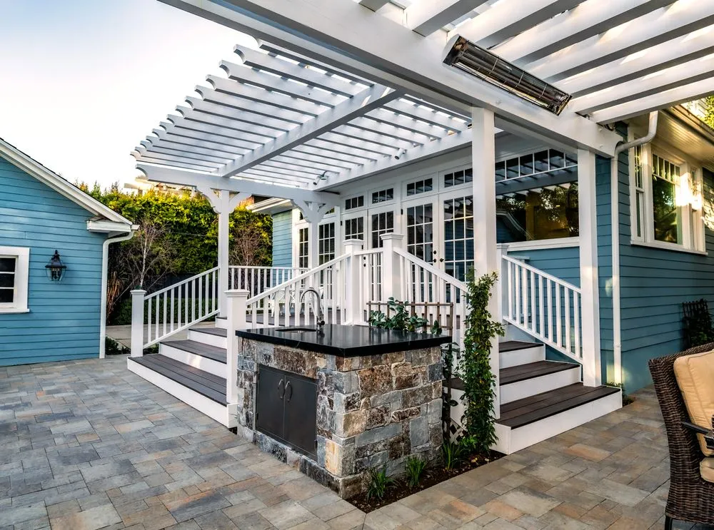 Custom landscape design in Fremont, CA by System Pavers