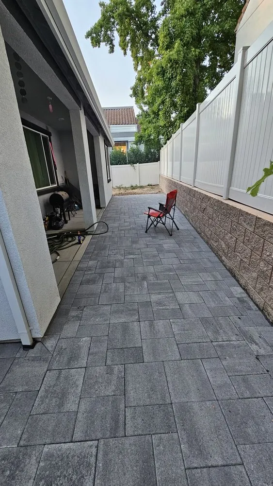 Professional yard cleanup service for year-round maintenance across Rancho Cordova, CA - System Pavers