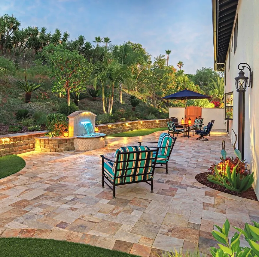 Professional outdoor landscaping in Redwood City, CA by System Pavers