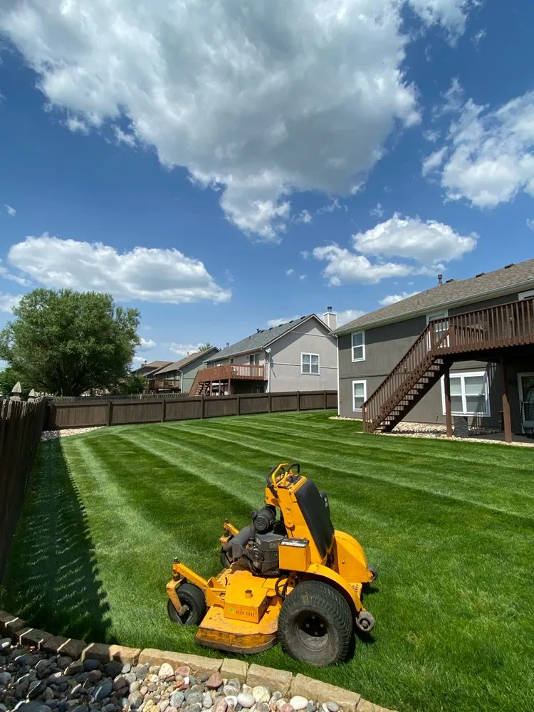 Professional garden landscaping for outdoor upgrades in Independence, MO by SYY Lawn Care