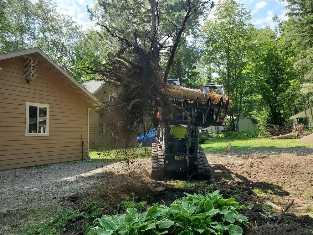 Reliable landscape design near you in Hackensack, MN by T & A Becker Services