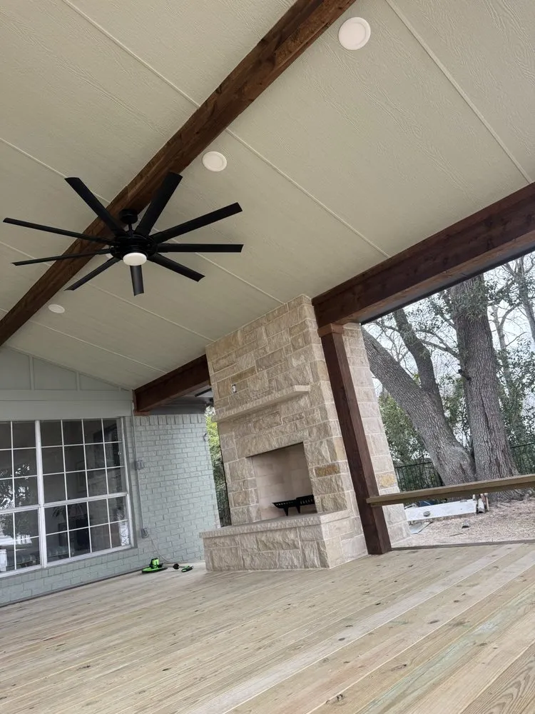 Expert lawn care service for outdoor upgrades in Heath, TX by T & D Construction