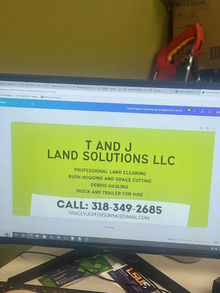 Professional lawn care service experts serving Haughton, LA - T & J Land Solution