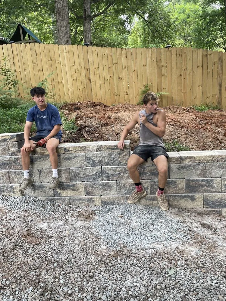 Trusted landscape installation for residential properties in Canton, GA by T & J Landscaping and Design