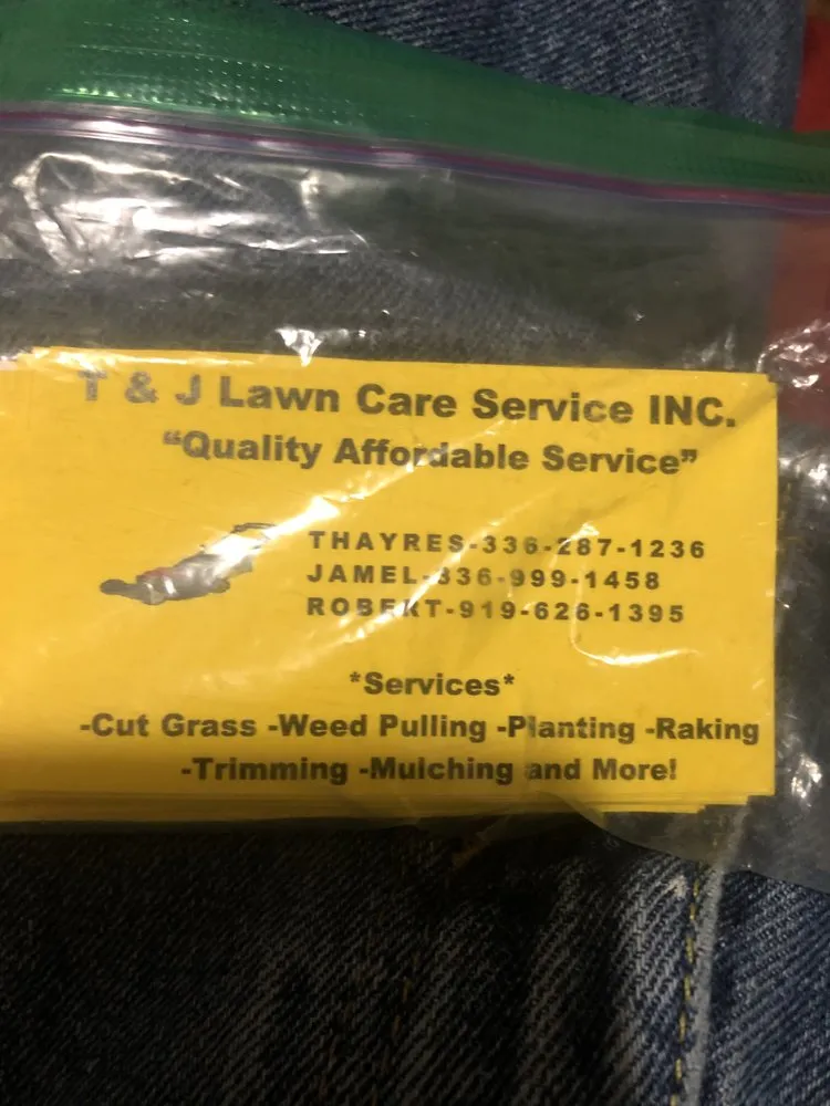Top-rated lawn care service in Winston-Salem, NC by T & J Lawn Care Service