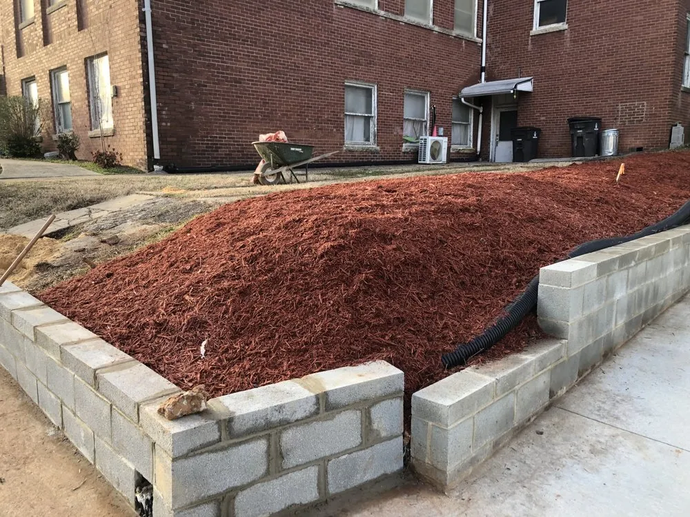 Custom landscaping services for outdoor upgrades across Winston-Salem, NC - T & J Lawn Care Service