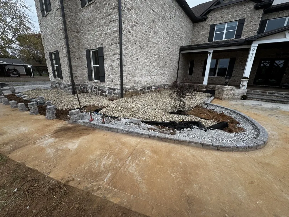 Professional lawn mowing service with custom design across Murfreesboro, TN - T & T Earthcare