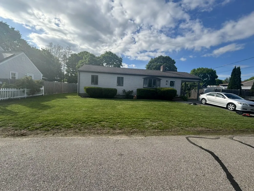 Custom lawn care service with custom design across Randolph, MA - T & T Landscaping Services