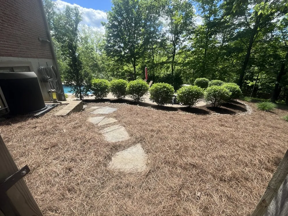 Expert landscape installation with custom design in Trenton, OH by T & T Lawn Care