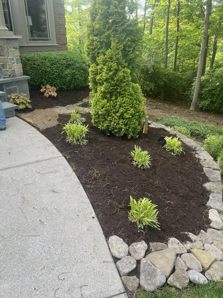 Custom yard maintenance for year-round maintenance in Trenton, OH by T & T Lawn Care