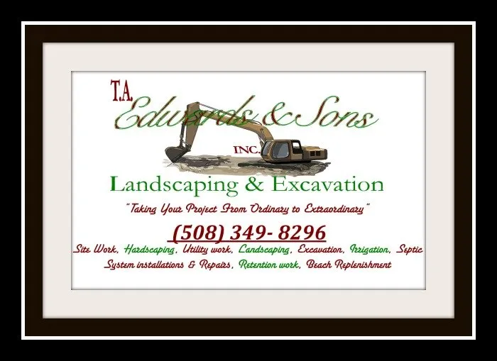 Trusted landscape installation in Wellfleet, MA - T A Edwards & Sons